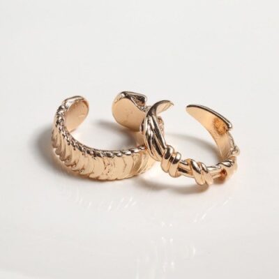Gold Earrings E4