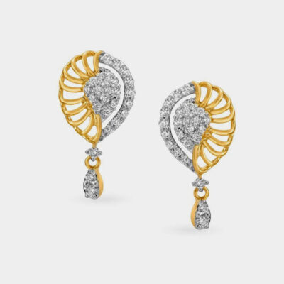Gold & Diamond Earrings D1
