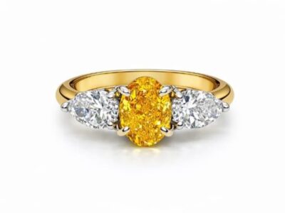 Gold Diamond Ring B