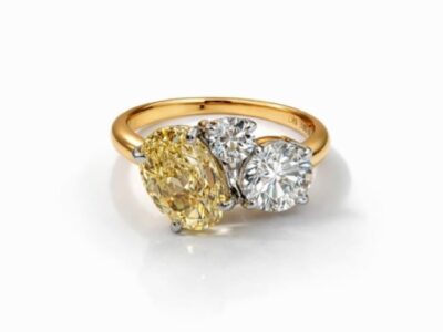 Gold Diamond Ring E
